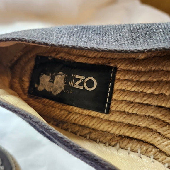 Kenzo espadrilles size 7(37) in VGUC - Picture 4 of 5